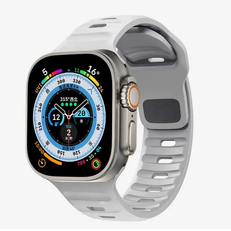 Apple Watch Silicone Band - Soft, Durable, Stylish Design - SJB-DIAMOND ELITES
