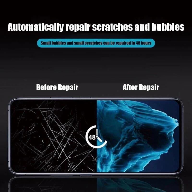 2Pcs Film for IPhone 12 13 Pro Max Mini Screen Protectors for IPhone 11 14 Pro XS Max X XR 6 6s 7 8 Plus SE Not Glass Anti-Scratch Eye-Protection HD Clear film Screen Protector Stevvex