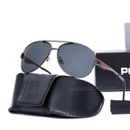 Polarized Pilot Sunglasses for Men Original Italian Luxury Brand Sunglasses Fashion UV Resistant Driving Business Policer Shades