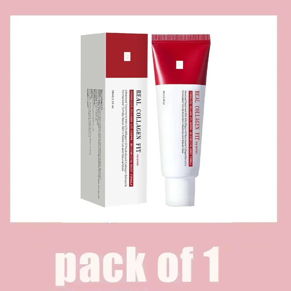 Real Collagen Fit, Collagen Wrapping Mask, Collagen 670,000ppm, Peel Off Facial Mask for elasticity, Hydrating, Glow, Glass Skin Lootquake LLC