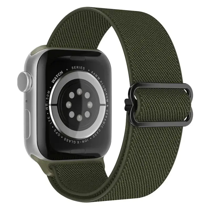 Apple Watch Nylon Band - Stylish, Durable, Elastic Design - SJB-DIAMOND ELITES
