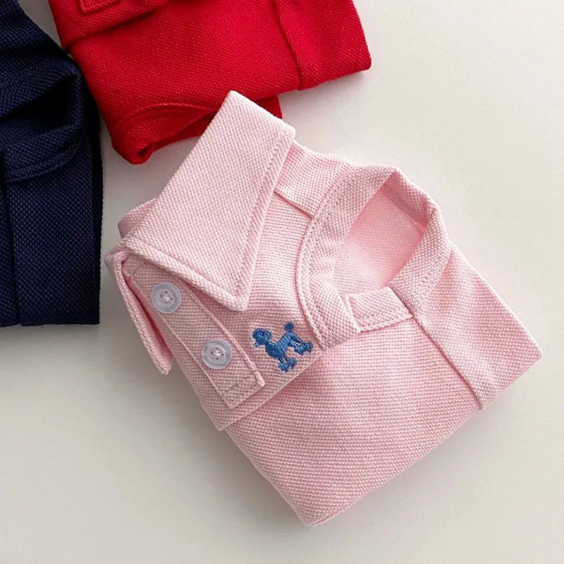 New Pet Dog Polo Shirt Dog Cool Clothes Soft Breathable Yorkie Chihuahua Puppy Clothes Dog Vest for Small Medium Dogs Costumes Lootquake LLC
