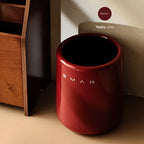 Large Capacity Garbage Bin Household Living Room Bedroom Double-layer Garbage Bin Light Luxury Style Paper Basket Storage Bin