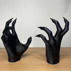 Devils Goat Baphomet Statue Resin Baphomet Head and Hands Statue Gothic Satanic Goat Ornament Religious Sculpture Ornament Lootquake LLC