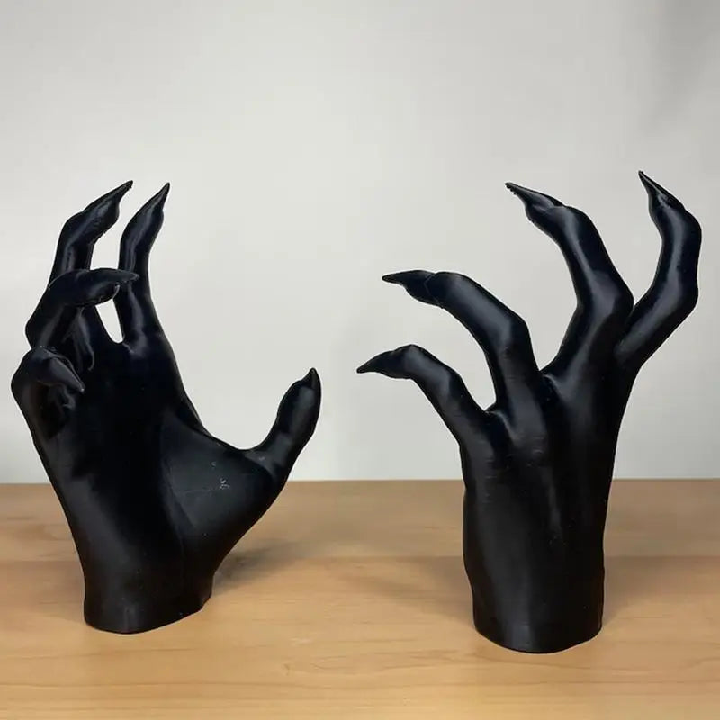Devils Goat Baphomet Statue Resin Baphomet Head and Hands Statue Gothic Satanic Goat Ornament Religious Sculpture Ornament Lootquake LLC