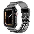 Apple Watch Clear Silicone Band - Durable Comfortable Strap - SJB-DIAMOND ELITES