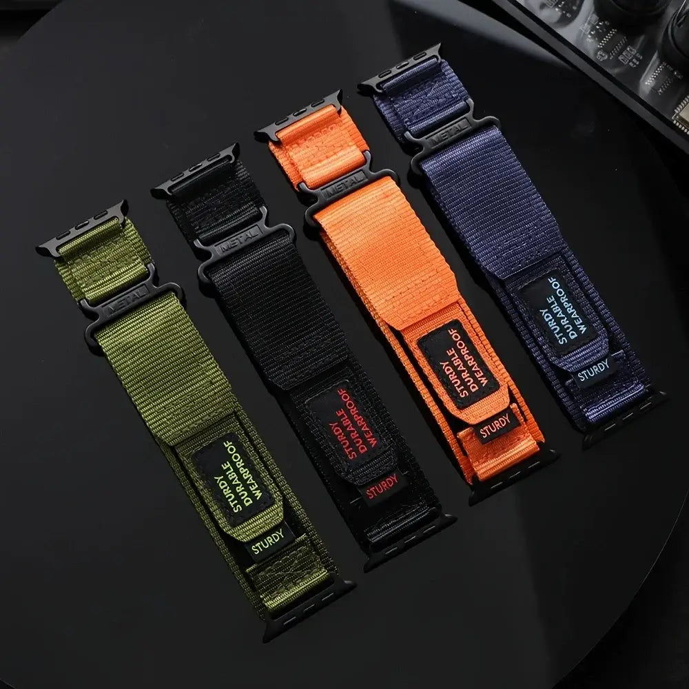 Apple Watch Nylon Band - Tough Waterproof Strap - SJB-DIAMOND ELITES