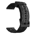 Polar Silicone Sport Watch Band Black Unisex Waterproof Rubber Strap