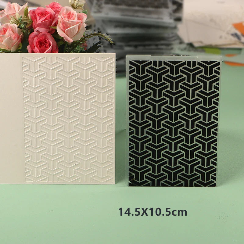 DUOFEN Crafts plastic embossing folder collection 2 paper embossing flower mold Christmas Birthday Easter day wedding Lootquake LLC