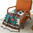 Bohemian Throw Blanket For Beds Outdoor Camping Blanket Sofa Cover Indian Sofa Towel Bed Cover Rug Tablecloth Living Room Decor Lootquake LLC