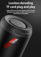 Wireless Bluetooth Speaker AI Intelligent Artificial Voice Control Insert Card Small Audio Mobile Phone Computer Desktop Lootquake LLC