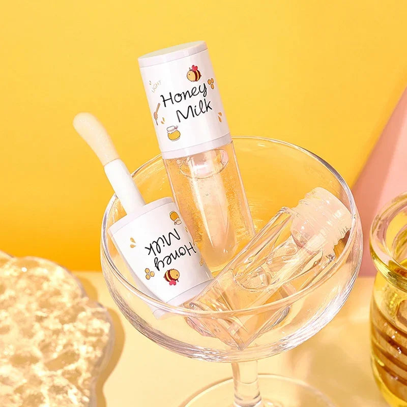 Moisturizing Balm Lip Gloss Labial Lips Moisturizer Jelly Lipstick Bright Oil Big Lip Brush Make Up Korean Beauty Cosmetics Lootquake LLC