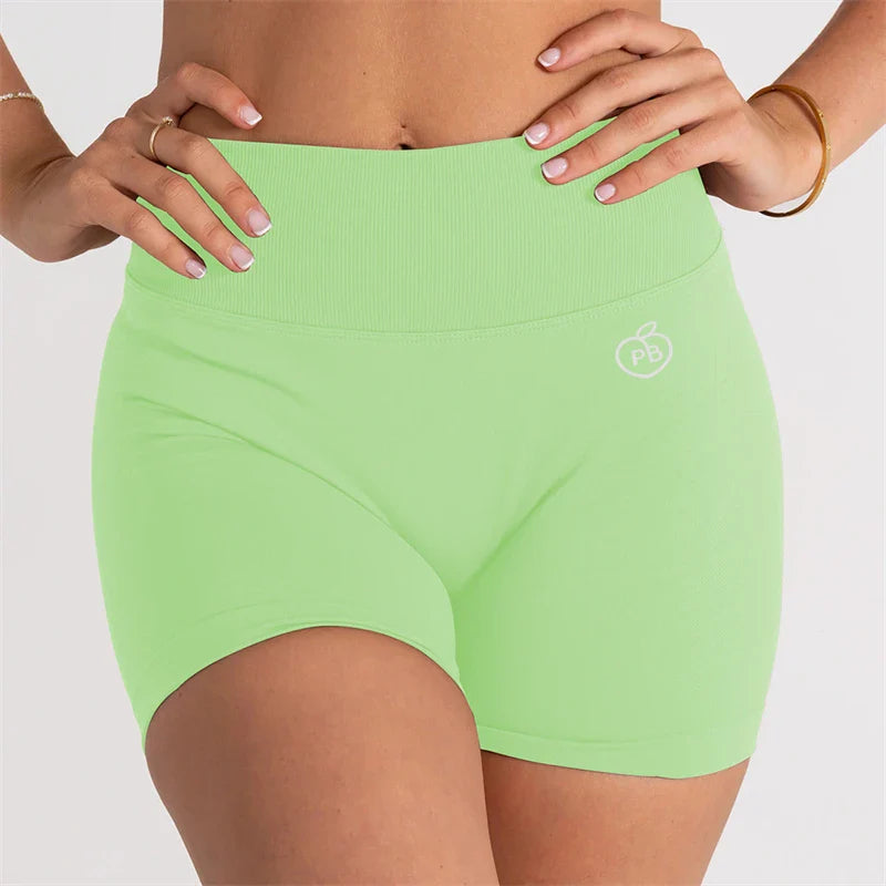 V-Back Scrunch Butt Shaping Shorts THRIXINE