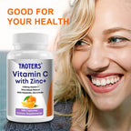 Vitamin C + Zinc Capsules - Joint Support, Immune Support, Antioxidant,Dietary Supplements Lootquake LLC