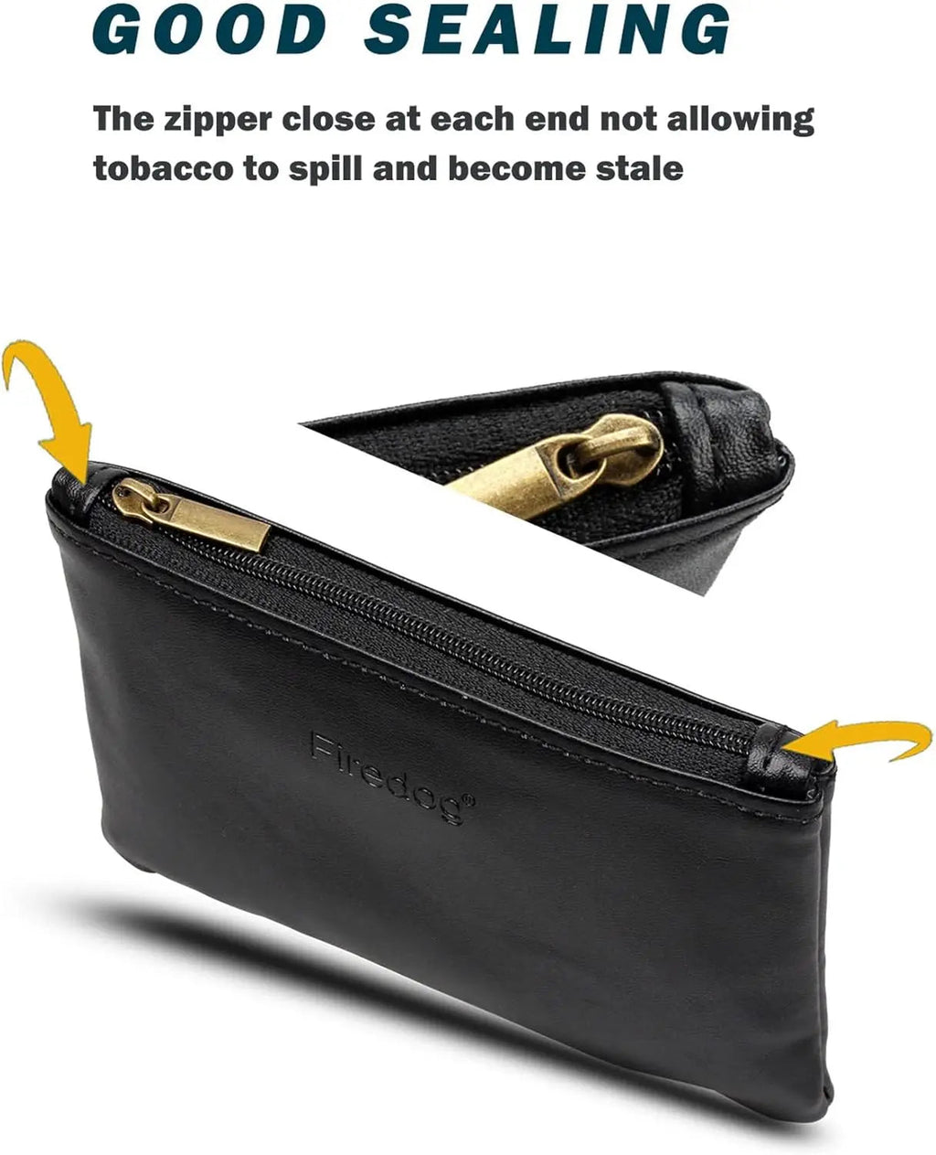 Tobacco Pouch Bag Pipe Case Handmade Storage Carrying Bag for Home Storage and Travel Use Lootquake LLC
