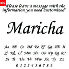 Custom Hollow Love Name Ring Personalized 18K Stainless Steel Opening Adjustable Ring Jewelry Birthday Party Gift Wholesale