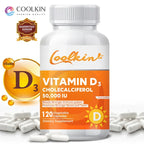 Vitamin D3 50000 IU - Immune Support, Promotes Muscle Health, Bones and Nervous System Health Lootquake LLC