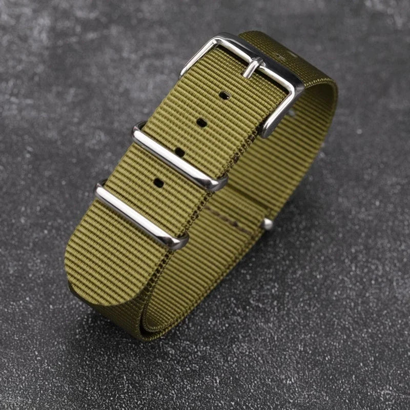 Motorola Moto Nylon Watch Band Universal Canvas Weave Wristband Loop Strap