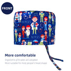 Women's Cartoon Printed Surgical Cap