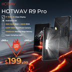 HOTWAV R9 Pro Rugged Tablet 11'' FHD+ 2K Display 20080mAh Massive Battery Pad Android 14 6GB 256GB Camera Global 4G Tablet PC Lootquake LLC