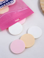 16/ Pack, colorful dry and wet makeup powder puff, round makeup sponge soft facial foundation and make-up tools. Lootquake LLC