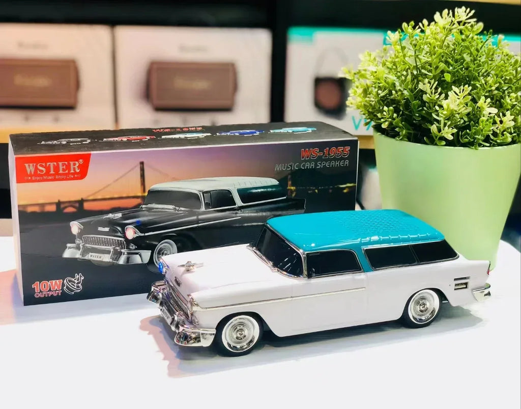Wireless Bluetooth Speaker for PC Classic Car Shaped HIFI Boombox Support Fm Radio U Disk TF Card AUX Special Gifts Caixa De Som Lootquake LLC