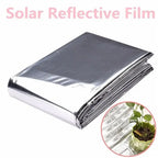 2-30pc Garden Wall Mylar Film Highly Reflective Films for Grow Tent Room Garden Greenhouse Covering Foil Sheets 210x120cm