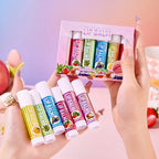 Fresh Fruit Lip Balm Lip Oil Moisturizing Clear Transparent Lipstick Long Lasting Hydrating Lipgloss Cosmetic Lip Gloss Base Gel