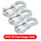 1-10PCS USB C Cable to USB C 100W Fast Charging Charger Cable Supports Fast Charging For iPhone 16 17 Samsung Xiaomi Huawei etc
