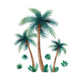 Giant Plant Palm Tree Vinyl Tile Wall Stickers For Bedroom Accessories Wallpaper Wall Decor Room Decor Living Room Decoration Lootquake LLC