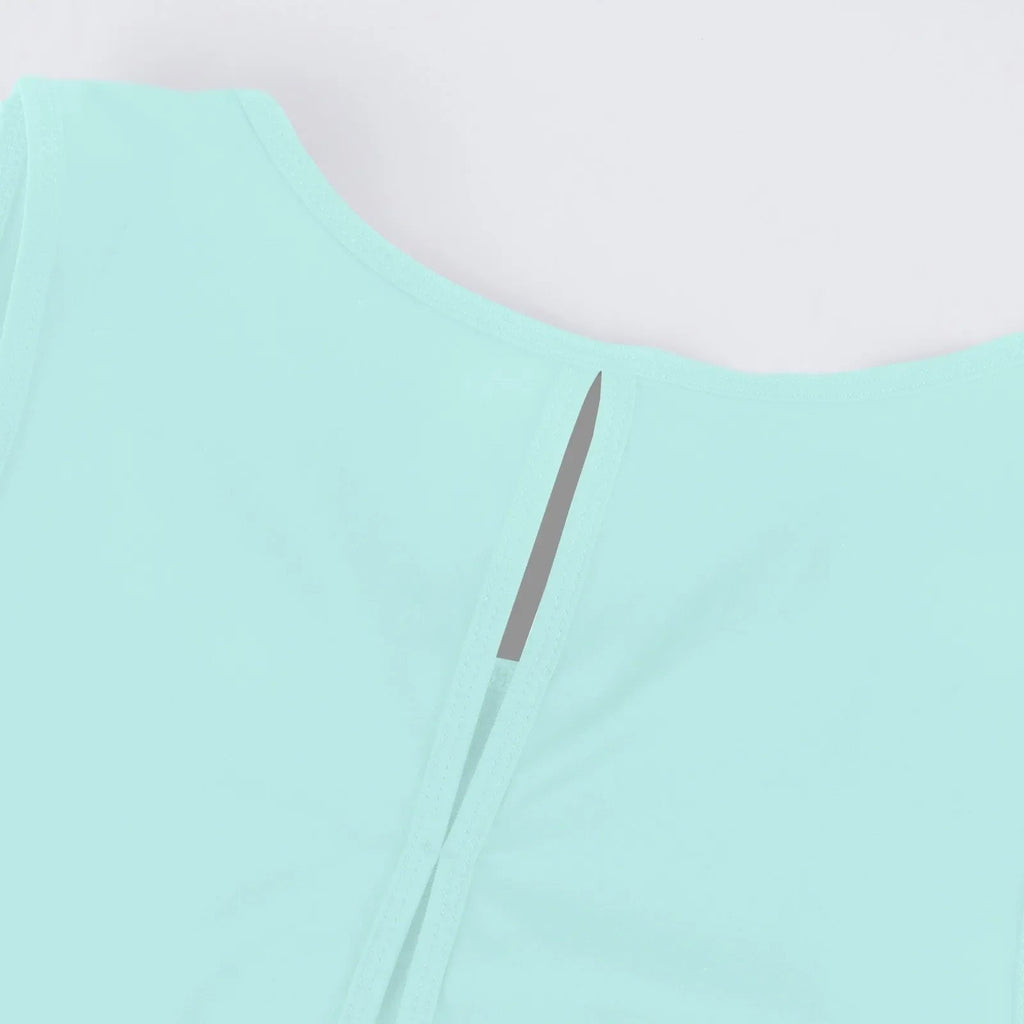 Women'S Solid Color Top Women'S Sports Suspender Top Women'S Fashion Hollow Back Sports Running Fitness Casual Hundred Yoga Top Lootquake LLC
