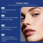 Vitamin C Face Serum with Hyaluronic Acid Nicotinamide Brightening Dark Spots Dullness Hydrate Shrink Pores Anti Aging Skincare Lootquake LLC