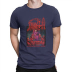Funny Death Scream Bloody Gore T-Shirt Men Round Neck 100% Cotton T Shirts Sabbath Short Sleeve Tee Shirt Gift Tops Lootquake LLC