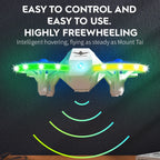 KF601 New Mini Drones With Music And Lights For Beginners Quadcopter 36km/h Easy To Control RC Helicopter Children Toys Gifts