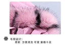 4 Color Big Size Winter Keep Warm Long Style Girls Jacket Teenage Thick Heavy Cold-proof Hooded Windbreaker Coat For Kids