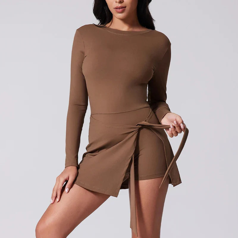 VITALINOVO AllureFlex Women's Sporty Elegance Dress THRIXINE