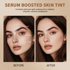 Eraser Foundation Stick Stick Serum Boosted Skin Tint Foundation Stick Smooth Plumper Hight Coverage Travel Flawless Foundation