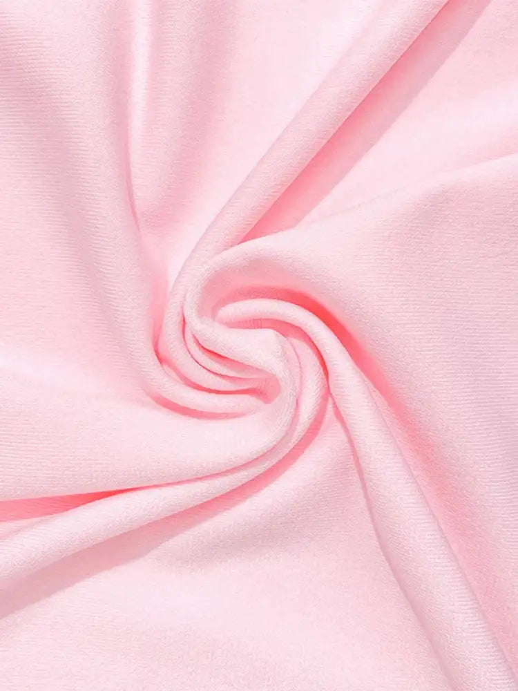 Solid Patchwork Appliques Dresses For Women Half High Collar Flare Sleeve High Waist Elegant Long Dress Female Fashion New