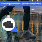 Reusable Waterproof Rain Shoe Covers Non-Slip Overshoes for Men & Women Outdoor Fishing Commute & Household Use Home Garden