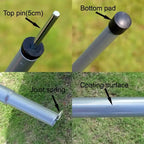 4x3m 3x3m Awning Waterproof Tarp Tent Shade Ultralight Garden Canopy Sunshade Outdoor Camping Hammock Rain Fly Beach Sun Shelter
