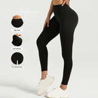 ElevateFit High-Waist Shaping Yoga Leggings - SJB-DIAMOND ELITES