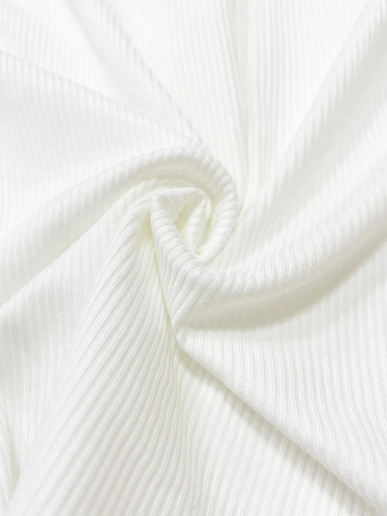 Ribbed Bliss: Women's Button Front Tee THRIXINE