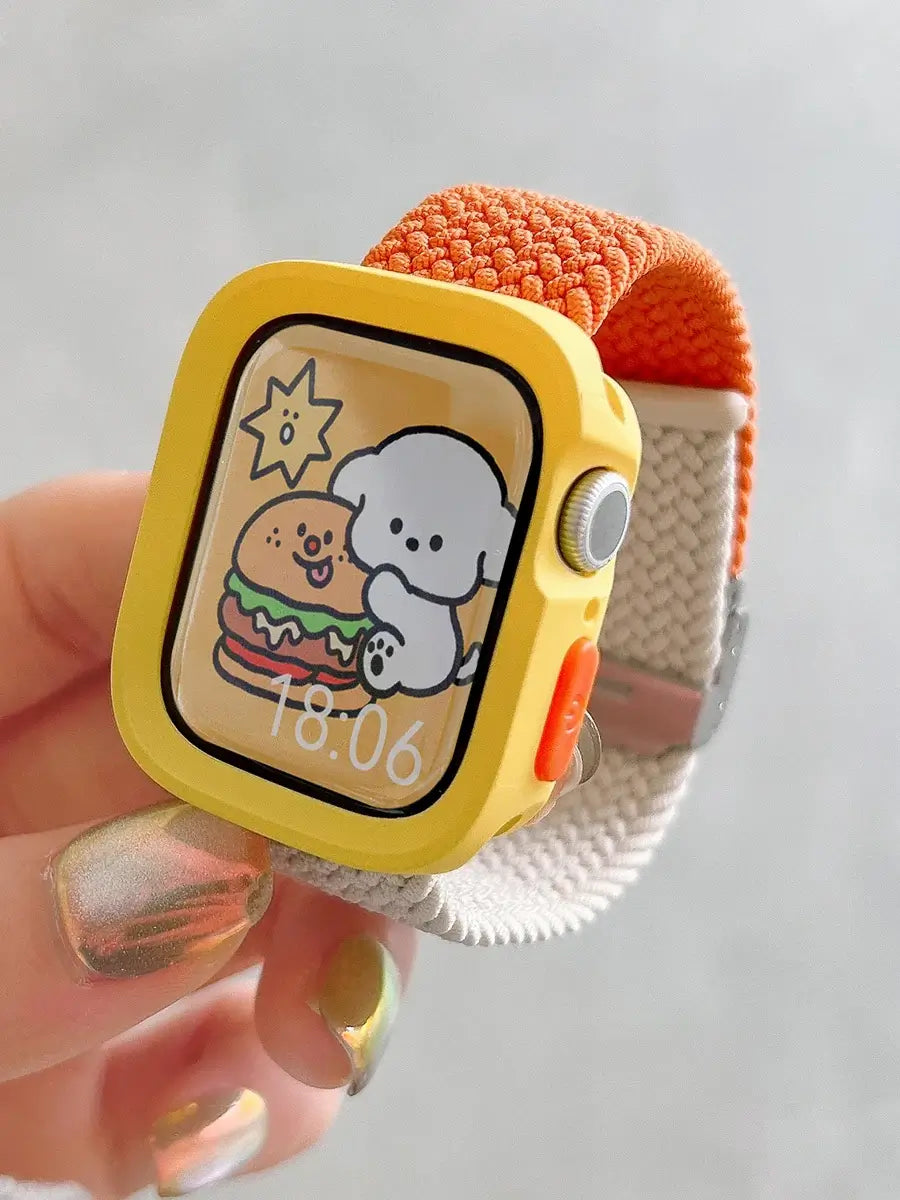 Apple Watch Nylon Strap - Durable Soft Fabric Band - SJB-DIAMOND ELITES