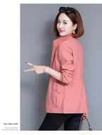 2023 New Spring Women's Jackets Causal Windbreaker Famale Thin Basic Coat Lightweight Jacket Outwear Women Clothing Lootquake LLC