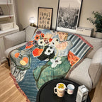 Casual Blankets Bed Decoration Woman Henri Matisse Carpet Sofa Sofa Blanket Throw Blankets Leisure Rug Single Tapestry drop ship Lootquake LLC