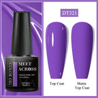 7ml Milky Jelly White Gel Nail Polish Natural Luster Long Lasting Nail Art All for Home DIY Manicure Soak Off UV LED Gel Vernis Lootquake LLC