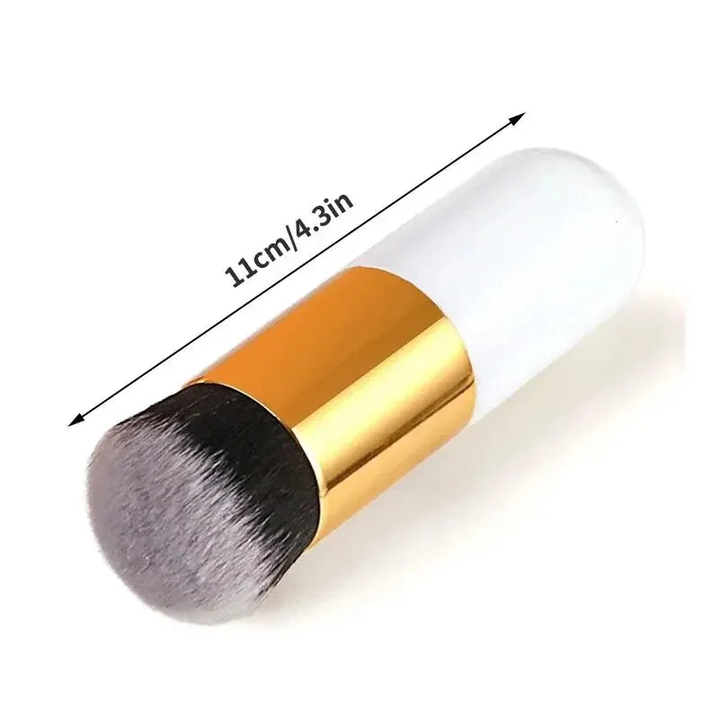 Brush large small fat pier foundation make-up brush BB cream mushroom brush no powder no Mark foundation make-up brush Lootquake LLC