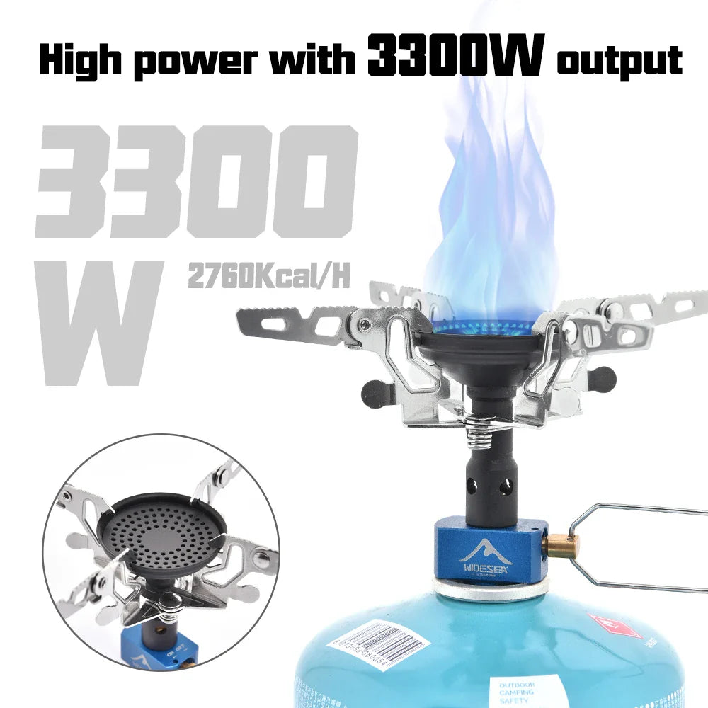 SteelFold 3300W Outdoor Camping Stove THRIXINE