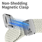 Fitbit Charge 5 6 Braided Band With Magnetic Buckle