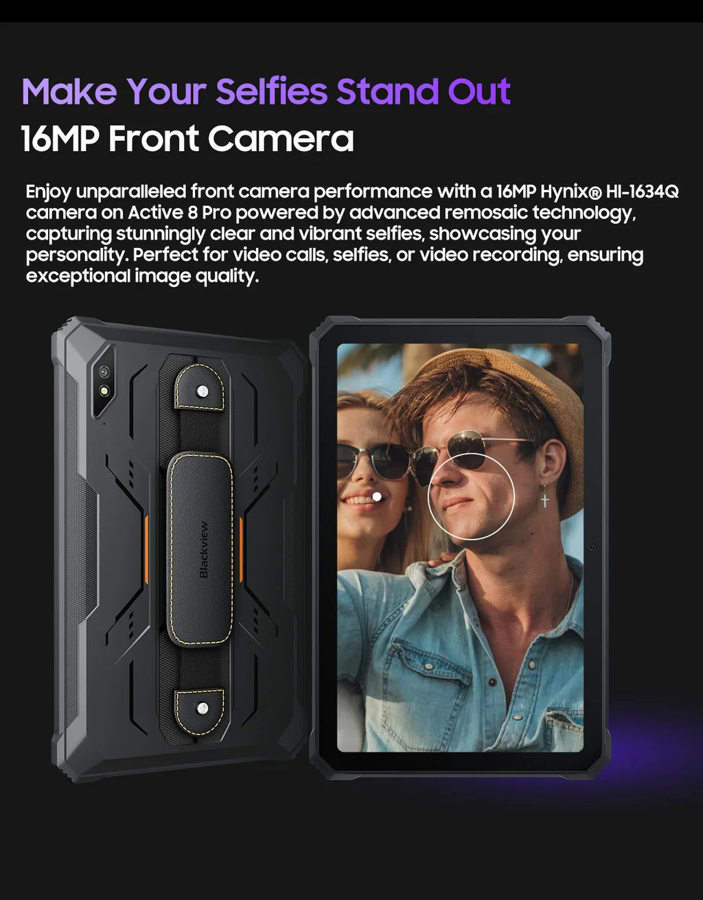 Blackview Active 8 Pro 16GB 256GB Tablet PC 22000mAh Battery Android 13 10.36" inch 2.4K Display 16MP+ 48MP Camera Rugged Tablet Lootquake LLC